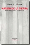 NACIDO DE LA TIERRA MITO Y POLÍTICA EN ATENAS