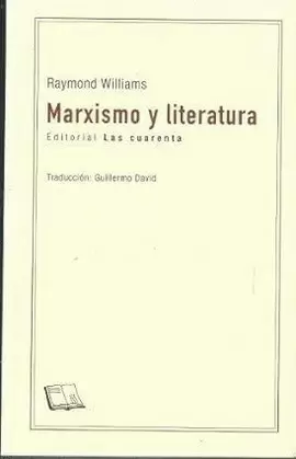 MARXISMO Y LITERATURA