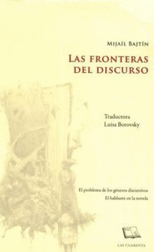 LAS FRONTERAS DEL DISCURSO