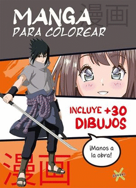 MANGA PARA COLOREAR MANGA