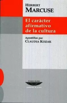 EL CARÁCTER AFIRMATIVO DE LA CULTURA
