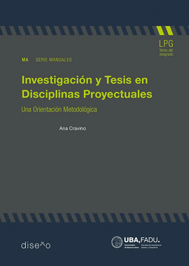 INVESTIGACION Y TESIS EN DISCIPLINAS PROYECTUALES