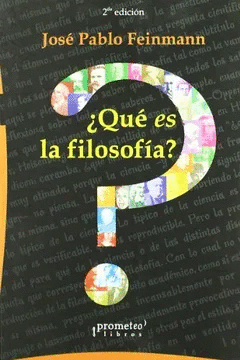 QUE ES LA FILOSOFIA?