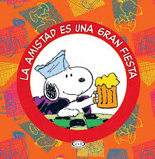 SNOOPY - LA AMISTAD ES UNA GRAN FIESTA