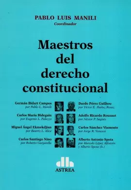 MAESTROS DEL DERECHO CONSTITUCIONAL