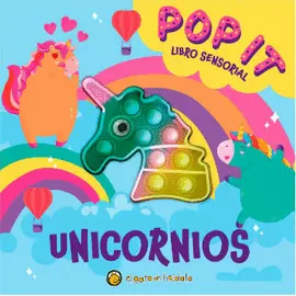 POP IT LIBRO SENSORIAL - UNICORNIOS