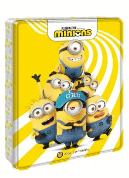 MINIONS [LIBRO + 30 STICKERS + ROMPECABEZAS DOBLE + 4 MARCADORES]