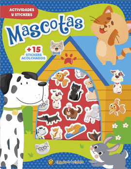STICKERS ACOLCHADITOS: MASCOTAS