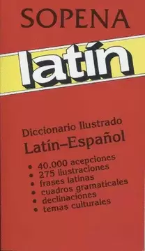 DICCIONARIO LATIN SOPENA