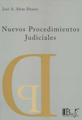NUEVOS PROCEDIMIENTOS JUDICIALES