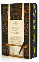 BIBLIA DE APUNTES RVR 1960 TD, NEGRO Y ORO (EDICIÓN CANTOS PINTADOS) / SPANISH JOURNALING BIBLE RVR 1960 HC BLACK AND GOLD